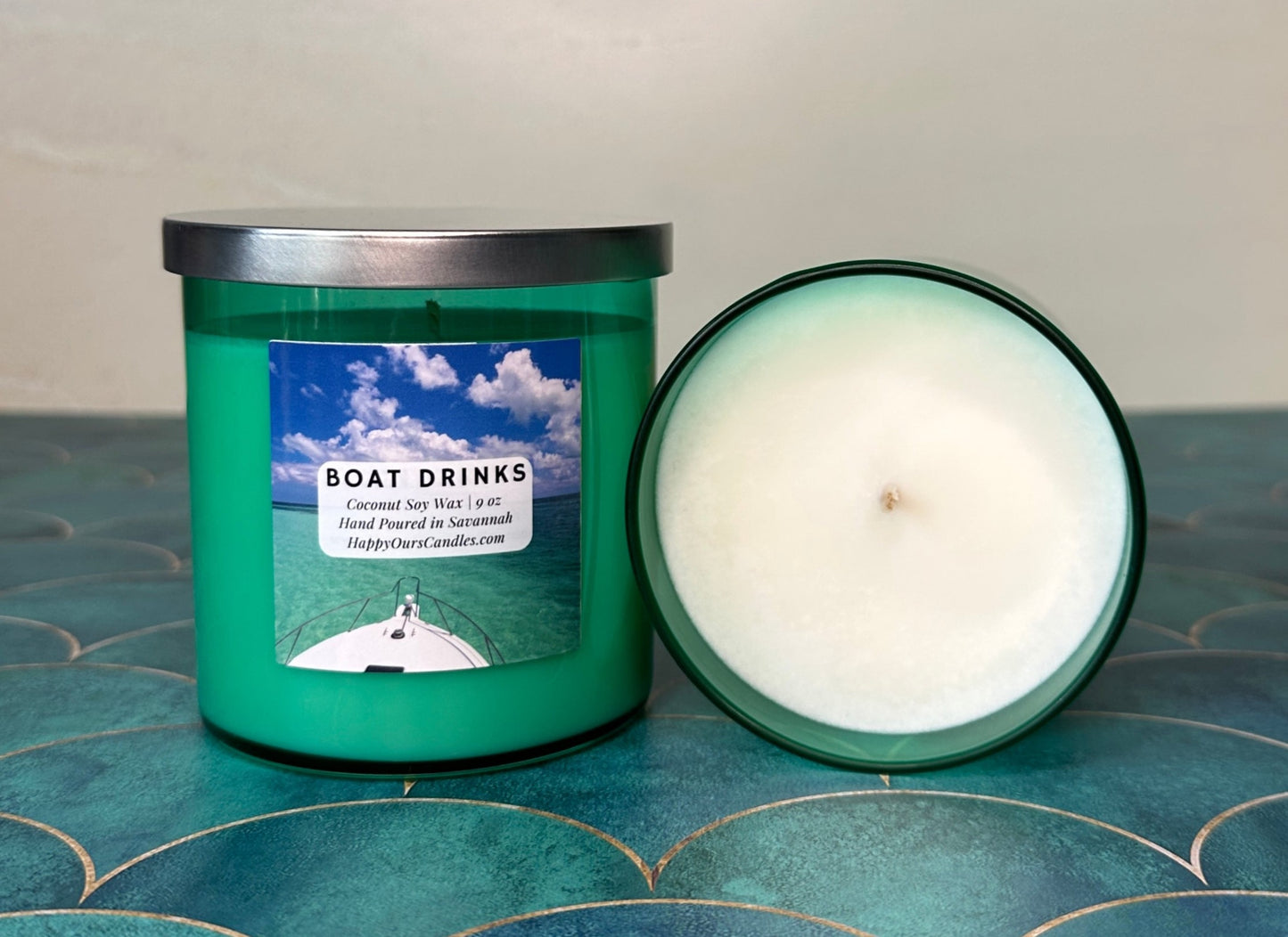 Boat Drinks Scented Candle 9 oz
