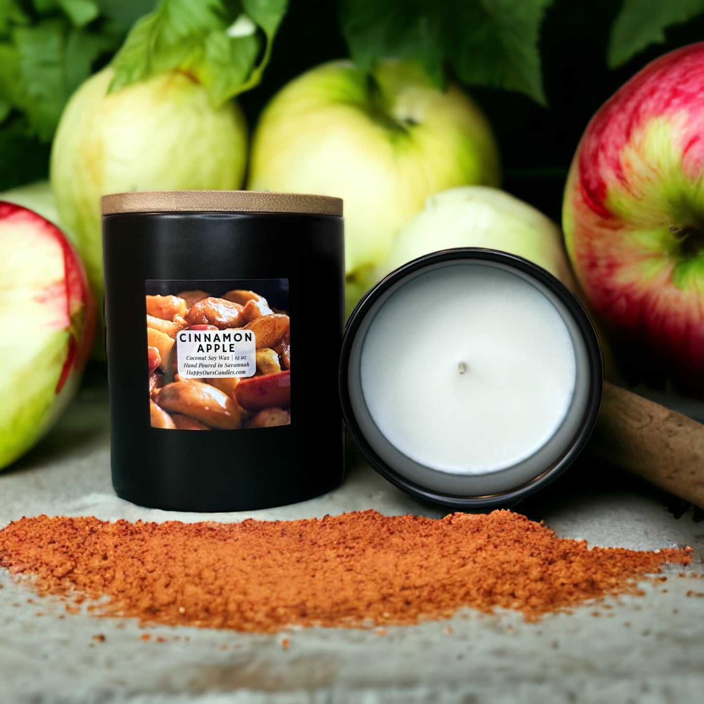 Cinnamon Apple Scented Candle 12 oz